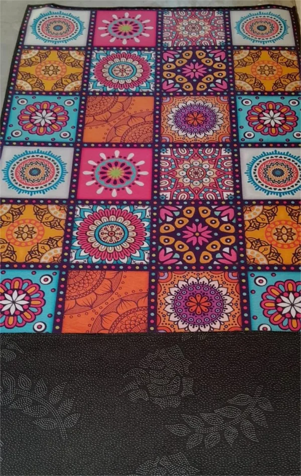 Ethnic Charm Diamond Velvet Runners (Available in 5 sizes) - Image 4