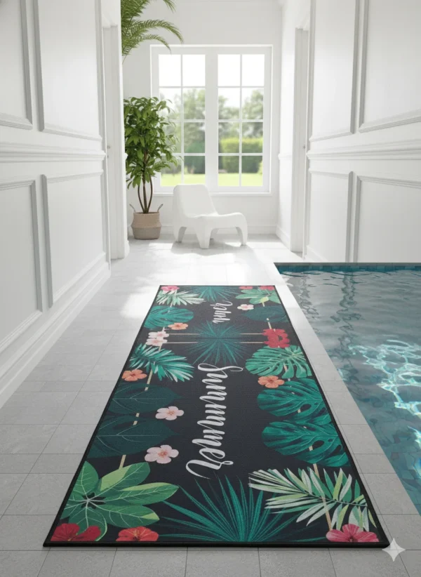 Vibrant Colour Anti Slip 1 Piece Runner (Available in 3 Sizes) - Image 4