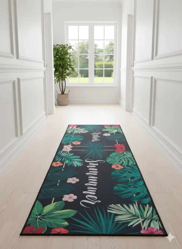Vibrant Colour Anti Slip 1 Piece Runner (Available in 3 Sizes) - Image 5