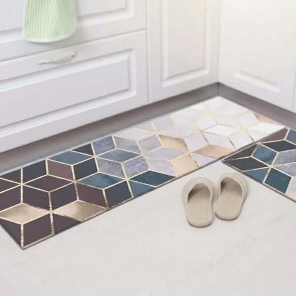 Nude Colours 3D Anti Slip 2 Piece Runner & Mat - Image 3
