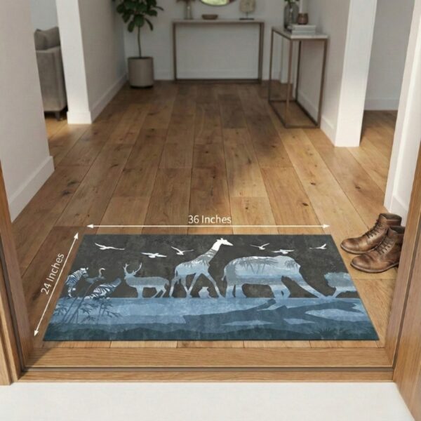 Animal Design Anti Slip 2 Piece Runner & Mat (Large) - Image 4
