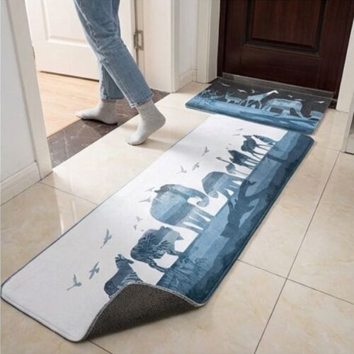 Animal Design Anti Slip 2 Piece Runner & Mat (Large) photo review