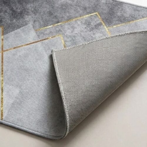 Double Tone Grey Anti Slip 2 Piece Runner & Mat photo review