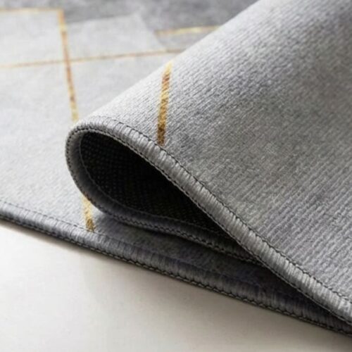 Double Tone Grey Anti Slip 2 Piece Runner & Mat photo review