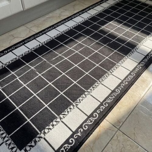 Square Pattern Anti Slip 1 Piece Runner photo review