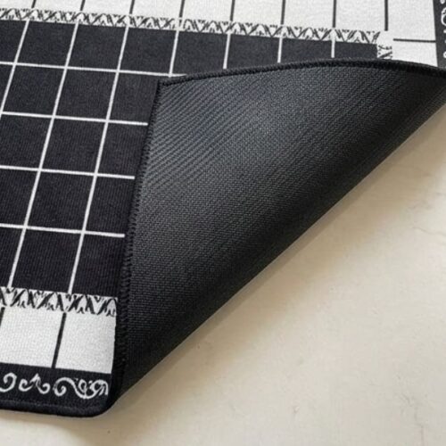 Square Pattern Anti Slip 1 Piece Runner photo review