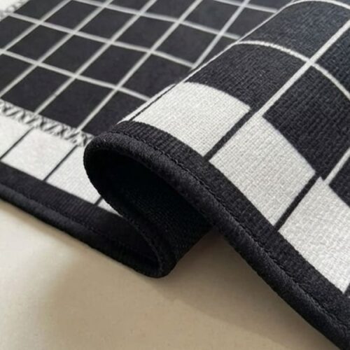 Square Pattern Anti Slip 1 Piece Runner photo review